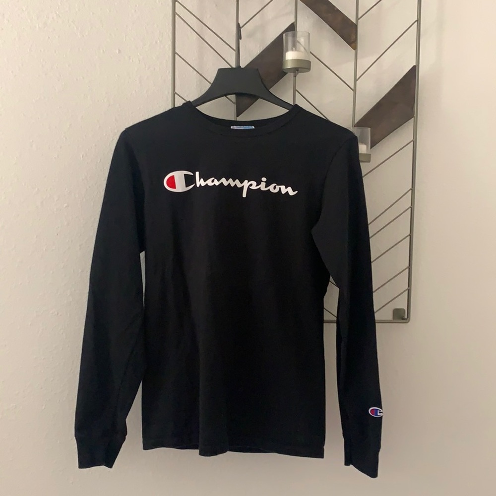 Men’s Black Champion Tee
